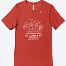 242 Outreach T-Shirt – Wear the Mission item