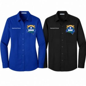 Photo of Long Sleeve Dress Shirt- Embroidered