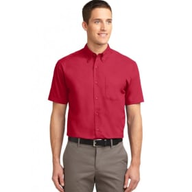Red Button up (SS) item