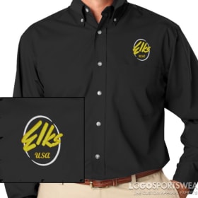 Black Button up (LS) item