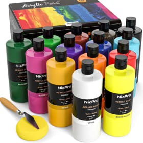 Multi-Colour Acrylic Paint Set item