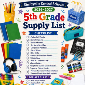 5th Grade Supply Kit item