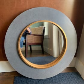 Grey and Gold Mirror item