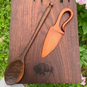 Photo of Mr. Brian: Handmade Wooden Kitchen Items (Value $110)