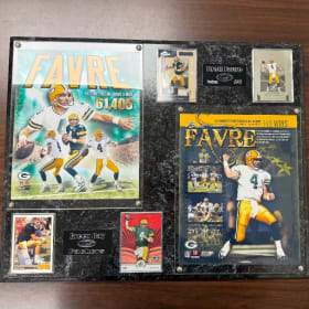 Brett Favre Collector Plaque item