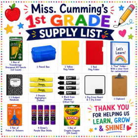 Cummings | Class Supply List item