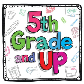 Fifth Grade and Up Student item