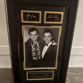 Johnny Cash & Elvis Presley item
