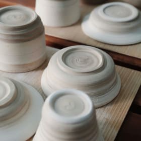 Ceramic Mug Decorating Class for 5 item