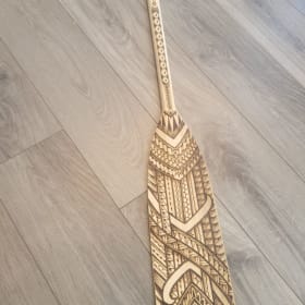 Tribal Canoe Paddle item