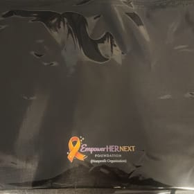 EmpowerHER Lightweight Drawstring Bag (Black) item