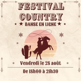 Festival Country - 28 août @18h00-21h30 item