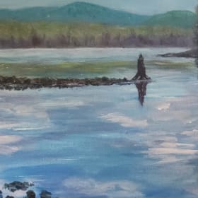 Acrylic Landscape Painting item