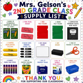 Gelson | Class Supply List item
