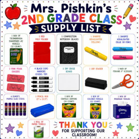 Pishkin | Class Supply List item