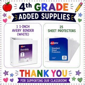 Blette/Brainard/Dodge/Flaherty/Hoover | Added Supplies item