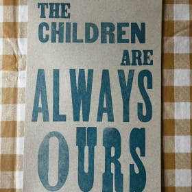 Original Letter Press Print item