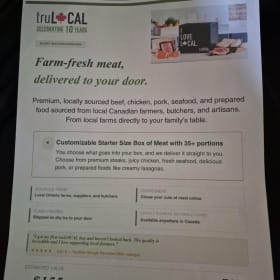 truLOCAL Premium Meat Box – Value $155 item