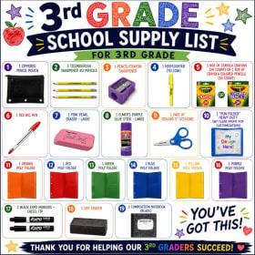 Third Grade | Class Supply List item