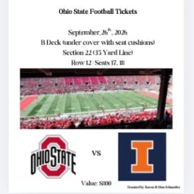 Ohio State Football Tickets item