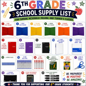 Curran/McDonald/Palana/Turner | Class Supply List item