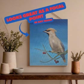 Bird Perched on a Twig item