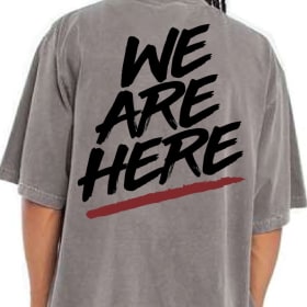 GLOBE DESIGN / WE ARE HERE - SM-XL item