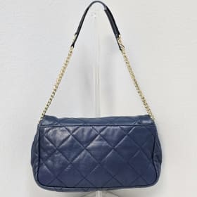 MICHAEL KORS "SLOAN" SHOULDER BAG (NAVY BLUE) item
