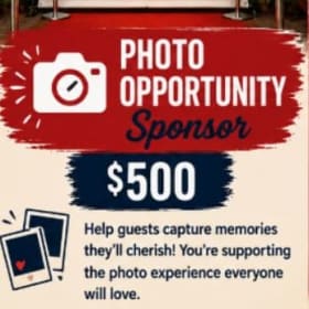 Photo Sponsor item