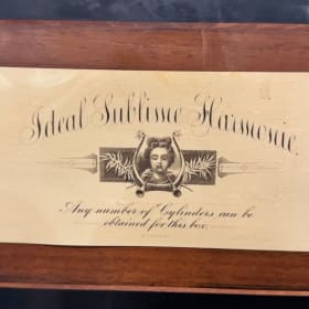 Antique Mermod Frères "Ideal Sublime Harmonie" Music Box item