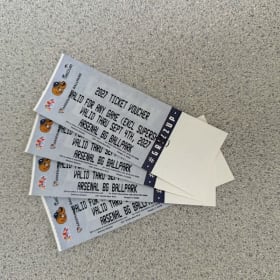 Grizzlies Tickets (4) item