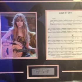 Taylor Swift Limited Edition Display item