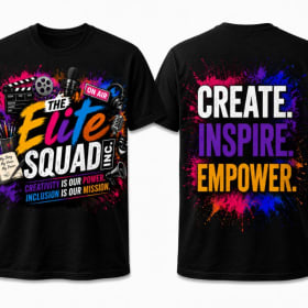 T-shirt White or Black item