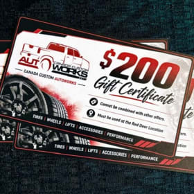 Canada Custom Autoworks Gift Certifcates item
