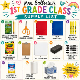 Ballerini | Class Supply List item