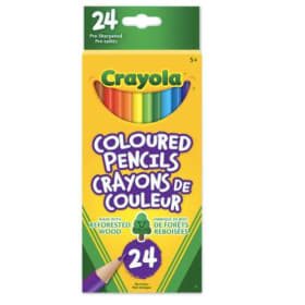 Crayons à colorier en bois item