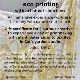 Eco Printing with Cat Silverstein item