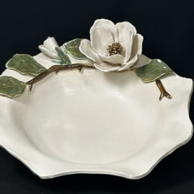 Handmade Magnolia Bowl item