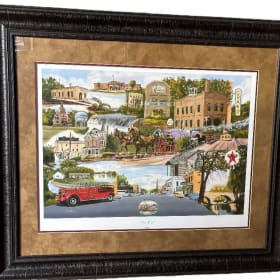 Signed Jordan Fireman Print – “Our Town” item
