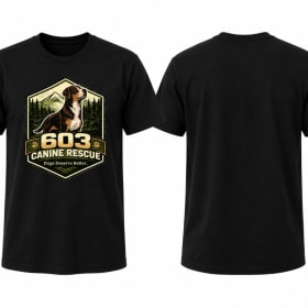 Black T-Shirt Front Logo item