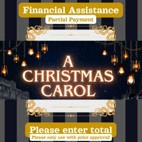 Financial Assistance Partial Payment, A Christmas Carol item