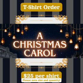 T-Shirt Order, A Christmas Carol item
