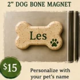 Bundle #3: 9" Bowl + 2" Magnet (Save $5) item