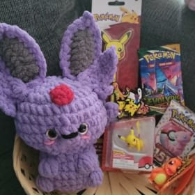 Pokemon Plushie Basket by Jess Makes item