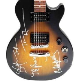 Aerosmith Epiphone Les Paul Signed Electric Guitar item