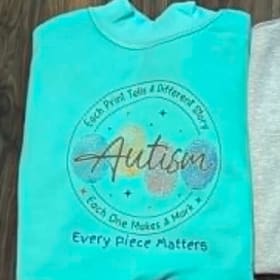 Adult Small Mock Neck Teal item