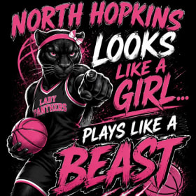 Girl Beast - Black T-Shirt item