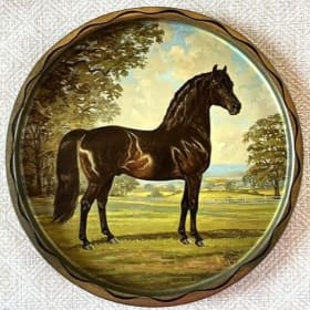 Jeanne Mellin Herrick Morgan Horse Tray item