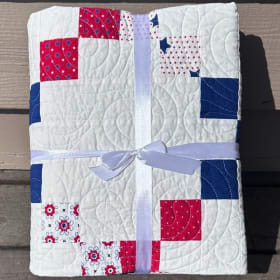 "Blueberry Muffins" Original Handmade Quilt item