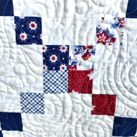 "Blueberry Muffins" Original Handmade Quilt item